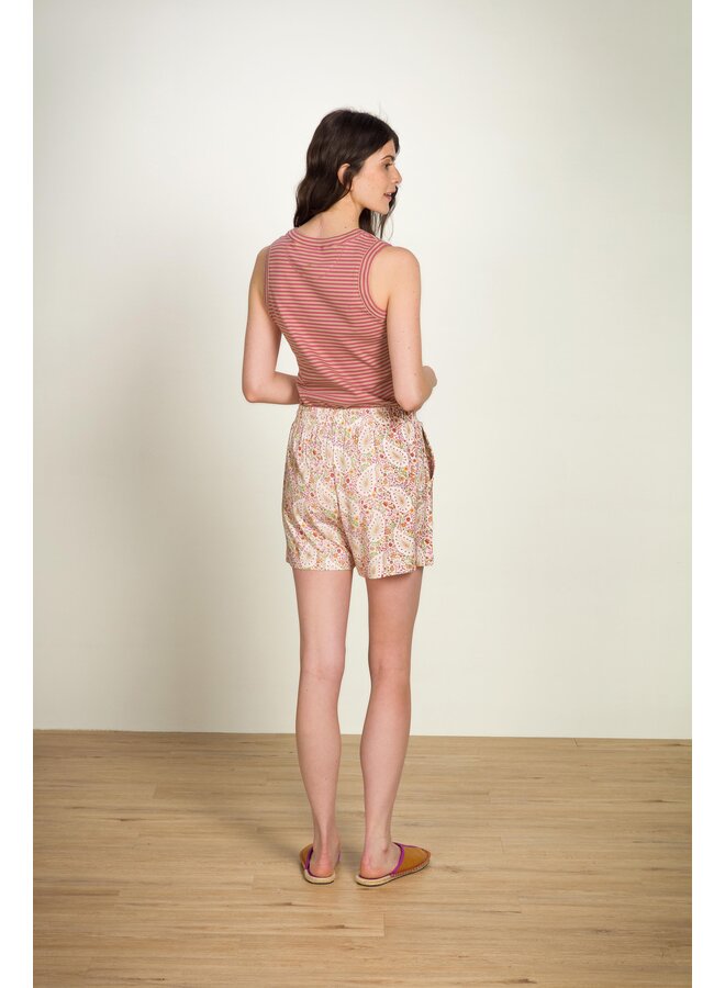 Bob Short Trousers Kairi Bloom Red