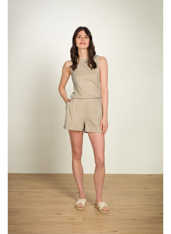 Bobi Short Trousers Little Sumo Stripe Sand