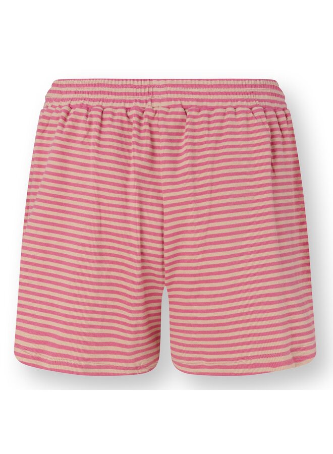 Bobi Short Trousers Little Sumo Stripe Pink