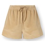 Bisou Short Trousers Velvet Beige