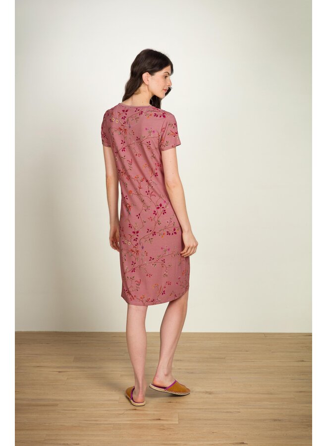 Daniela Short Sleeve Nightdress Delhi Dreams Pink