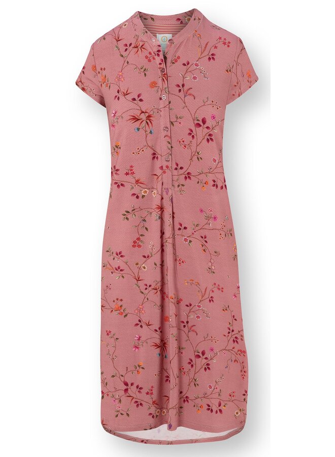 Dalia Short Sleeve Nightdress Delhi Dreams Pink