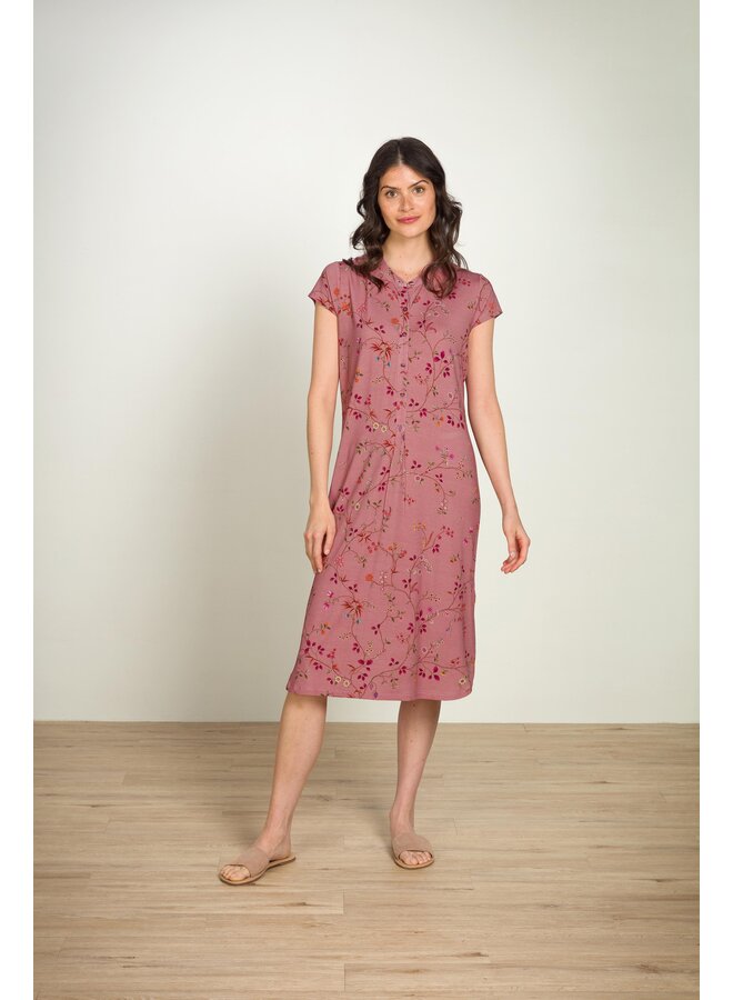 Dalia Short Sleeve Nightdress Delhi Dreams Pink