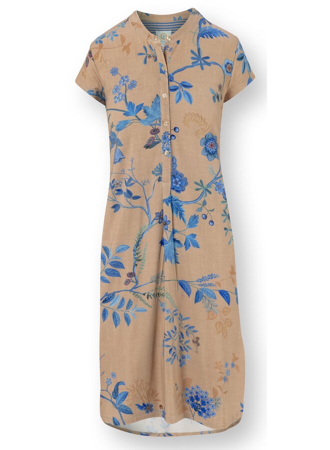 Dalia Short Sleeve Nightdress Marigold Blue