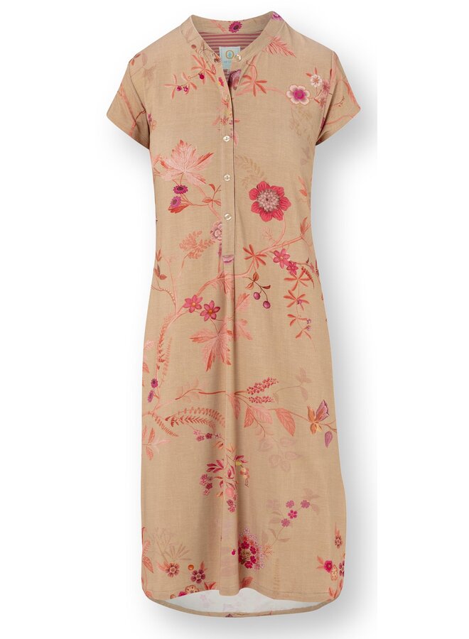 Dalia Short Sleeve Nightdress Marigold Pink
