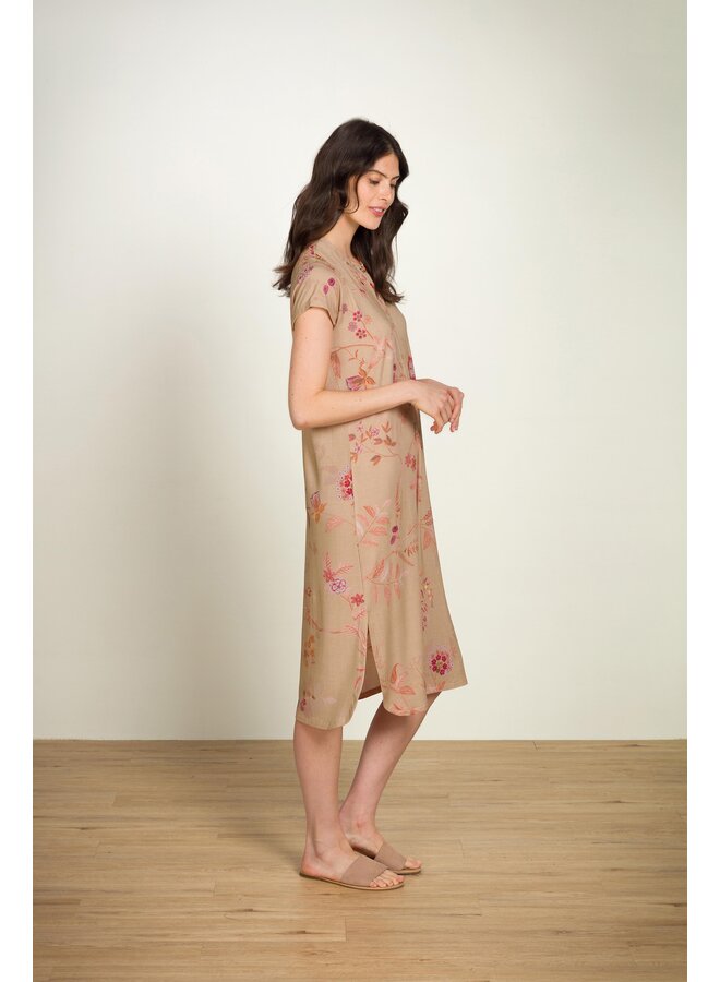 Dalia Short Sleeve Nightdress Marigold Pink