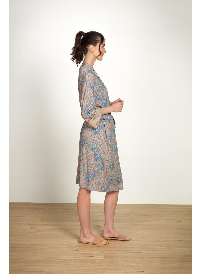 Naomi Kimono Ornamento Blue