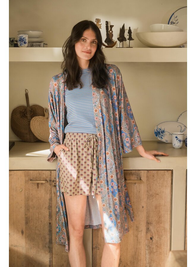 Naomi Kimono Ornamento Blue