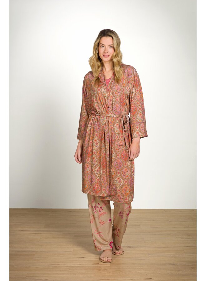 Naomi Kimono Ornamento Orange