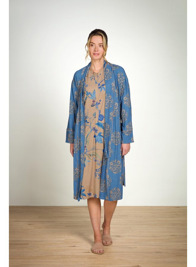 Nisha Kimono Namaste Blue