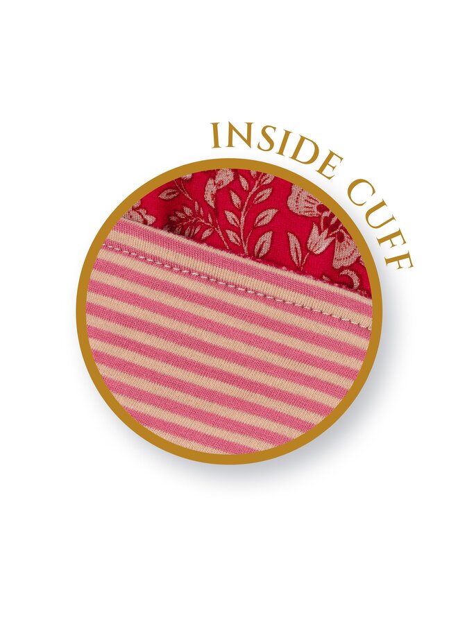 Nisha Kimono Namaste Red