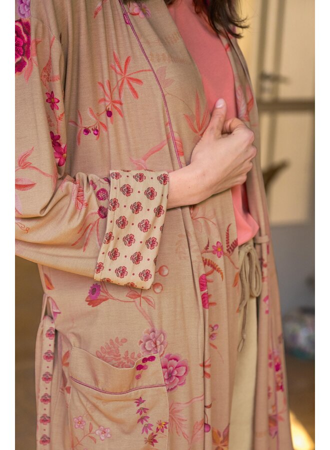 Nisha Kimono Marigold Pink
