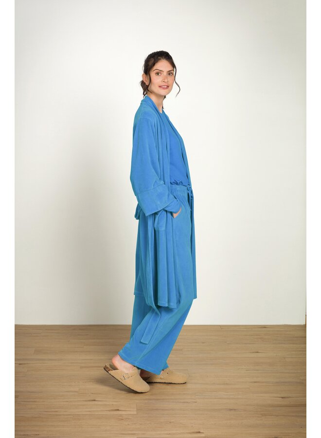 Naomi Kimono Velvet Blue
