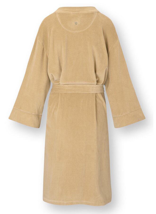 Naomi Kimono Velvet Beige