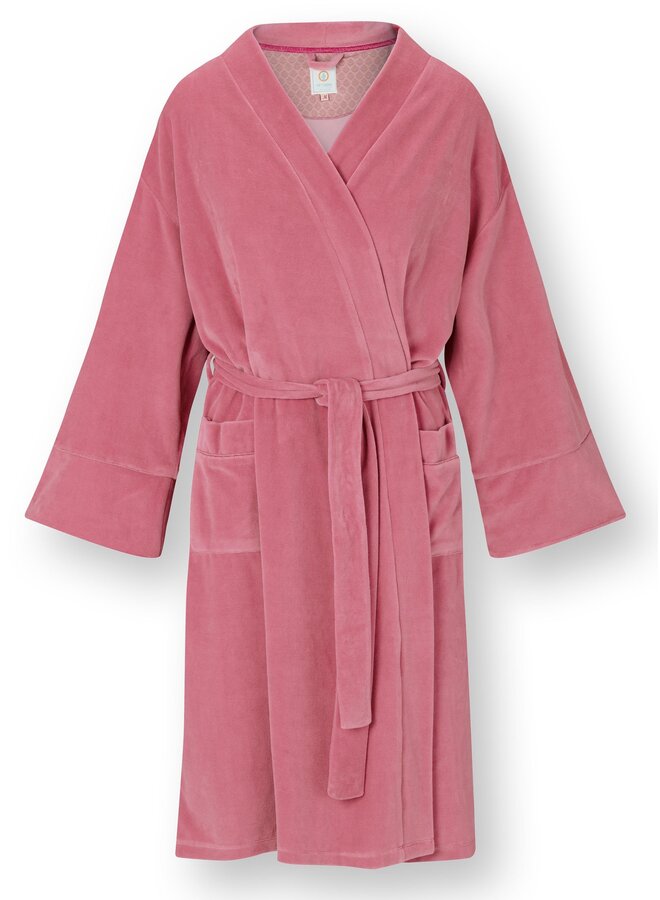 Naomi Kimono Velvet Pink