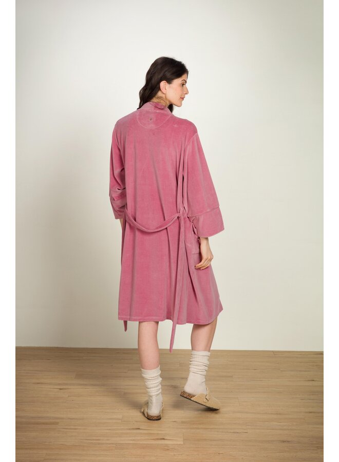 Naomi Kimono Velvet Pink