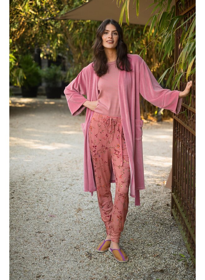 Naomi Kimono Velvet Pink