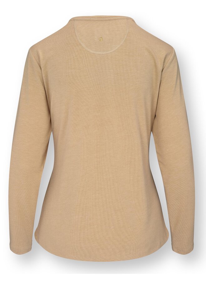 Tom Long Sleeve Top Beige