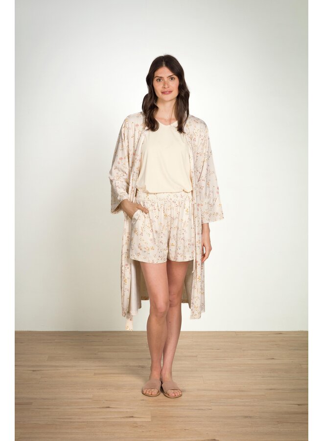 Toy Short Sleeve Top Solid Offwhite