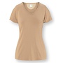 Toy Short Sleeve Top Solid Sand
