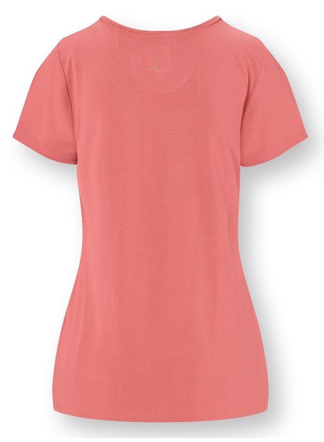 Toy Short Sleeve Top Solid Pink