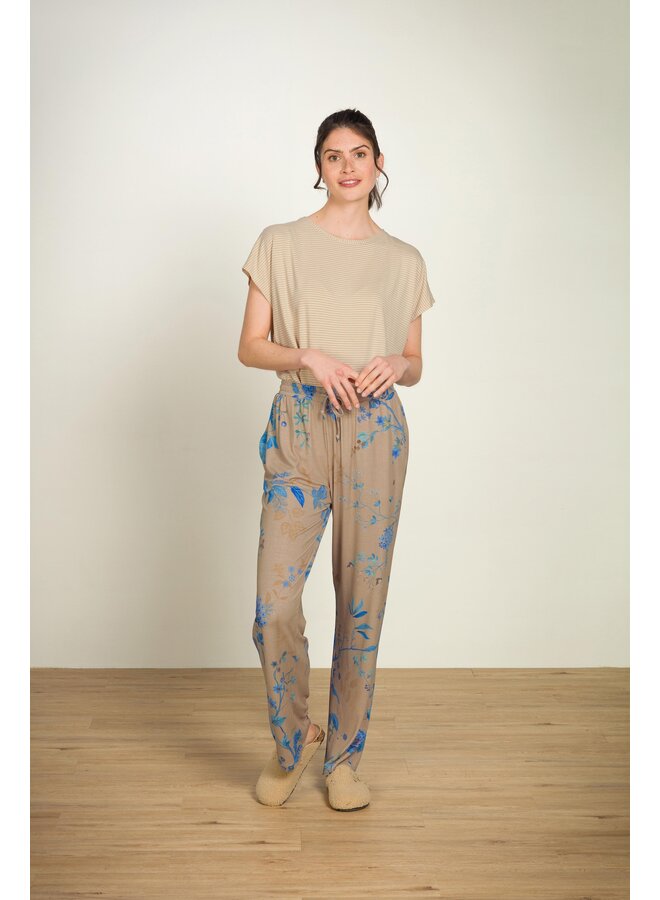 Tatum Short Sleeve Top Little Sumo Stripe Sand