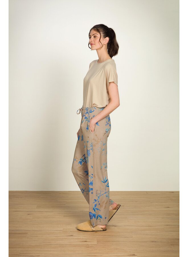 Tatum Short Sleeve Top Little Sumo Stripe Sand