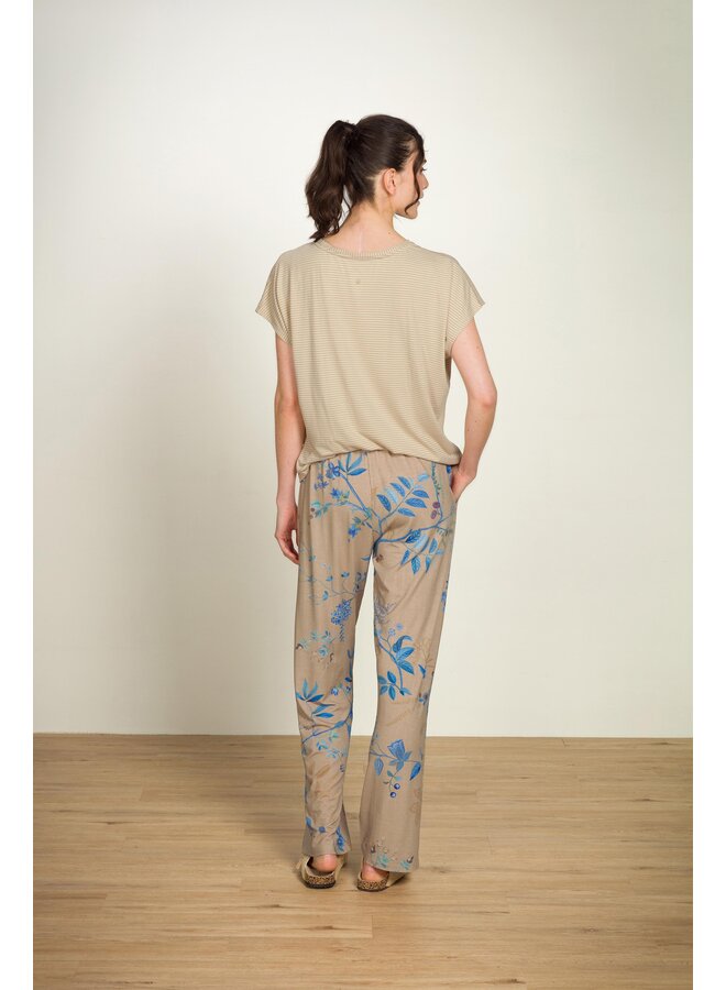 Tatum Short Sleeve Top Little Sumo Stripe Sand