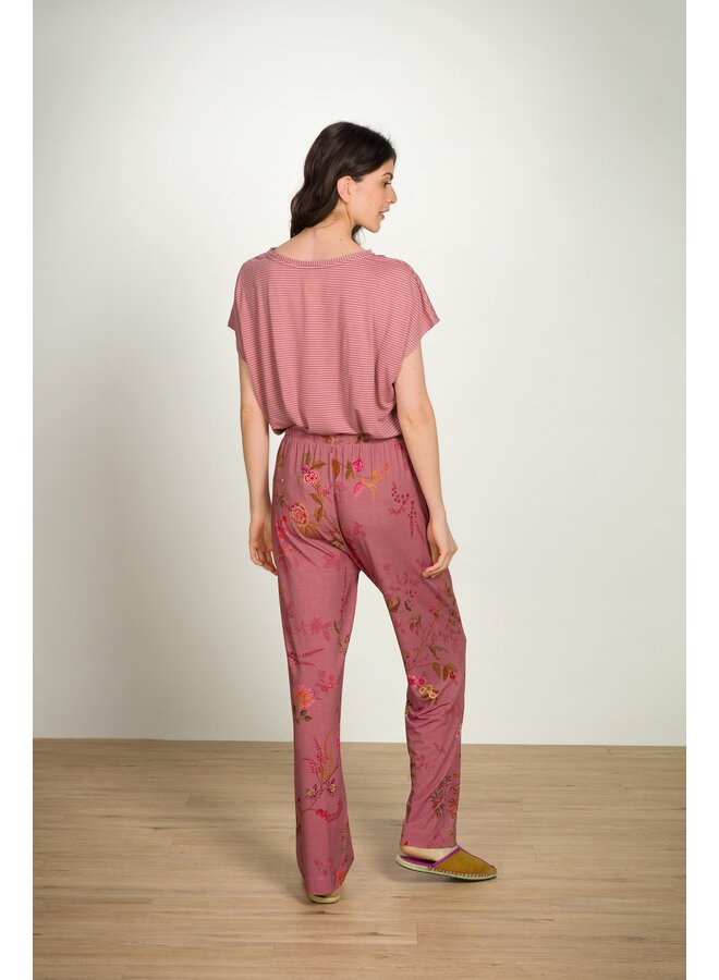 Tatum Short Sleeve Top Little Sumo Stripe Pink