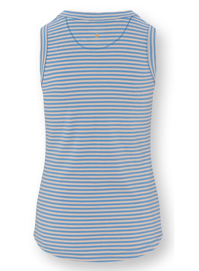 Trinity Sleeveless Top Little Sumo Stripe Blue