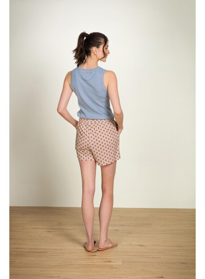 Trinity Sleeveless Top Little Sumo Stripe Blue