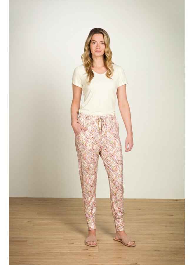 Bobien Long Trousers Kairi Bloom Red