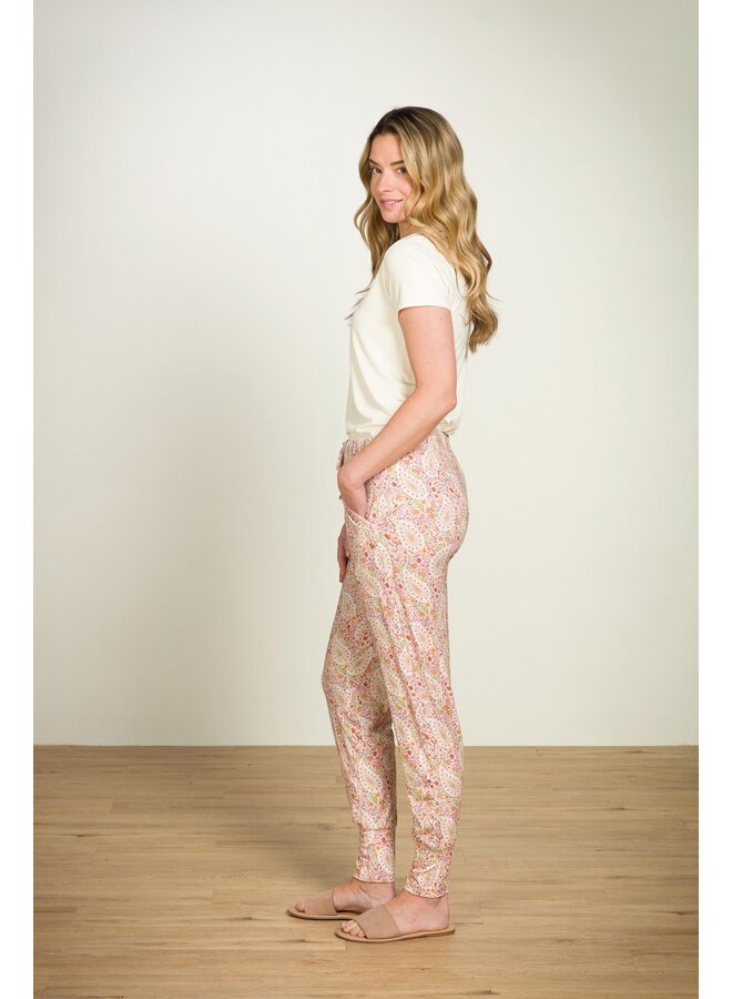 Bobien Long Trousers Kairi Bloom Red