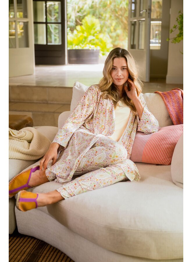 Bobien Long Trousers Kairi Bloom Red