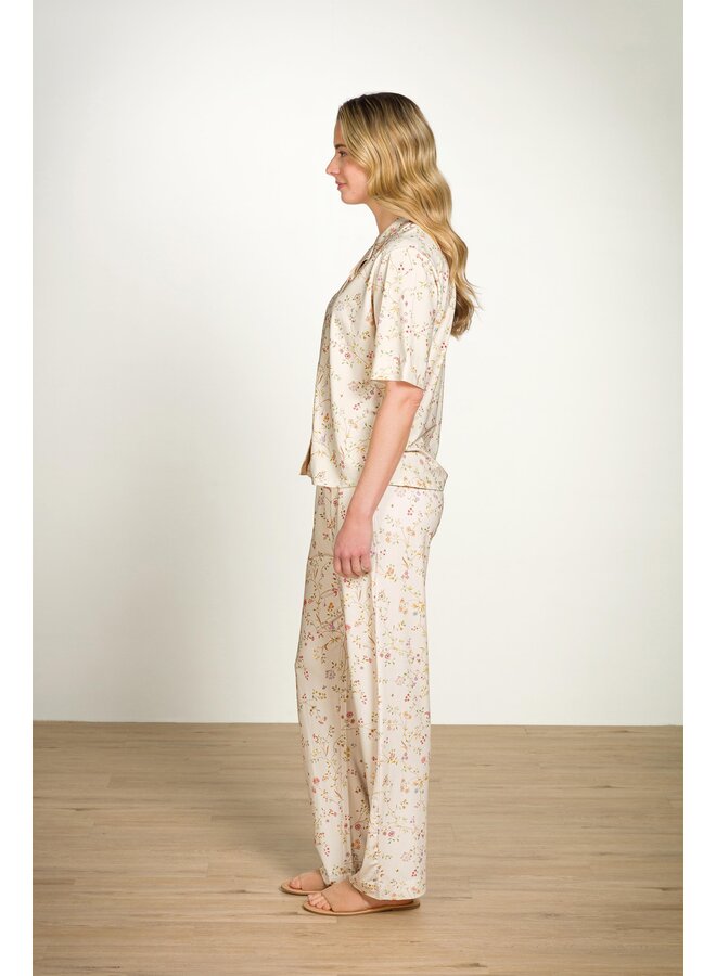 Belin Long Trousers Little Delhi Offwhite