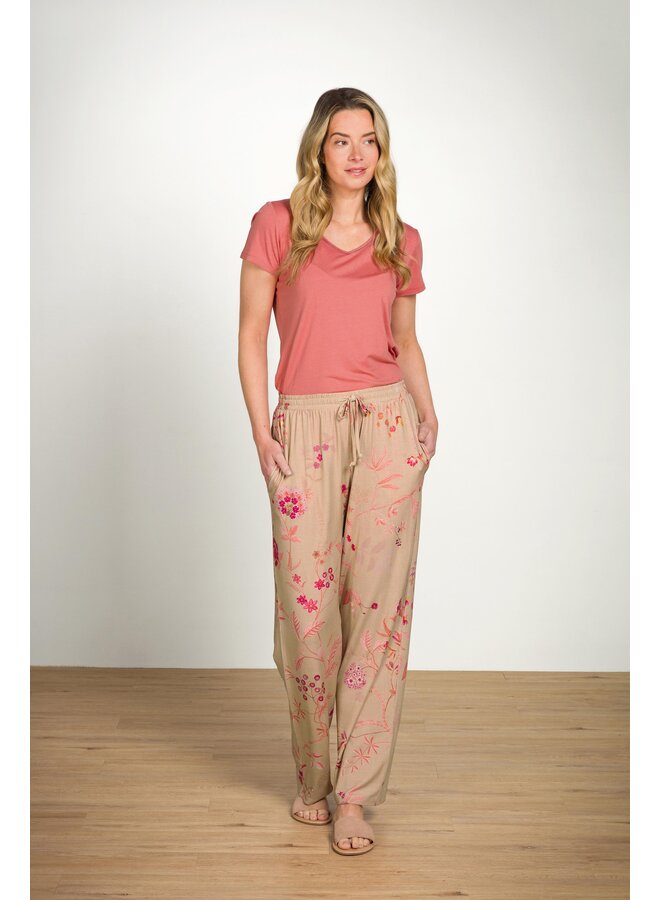 Belin Long Trousers Marigold Pink