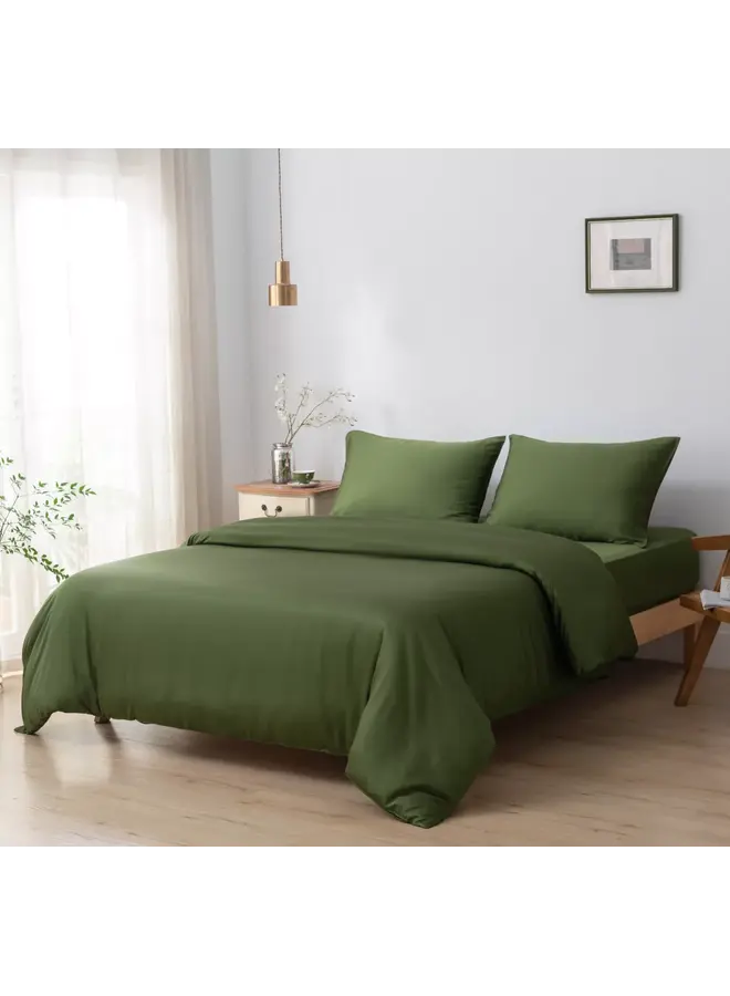 Bedtextiel Deep Moss