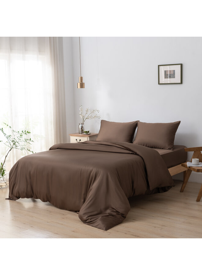 Bedtextiel Coffee Brown