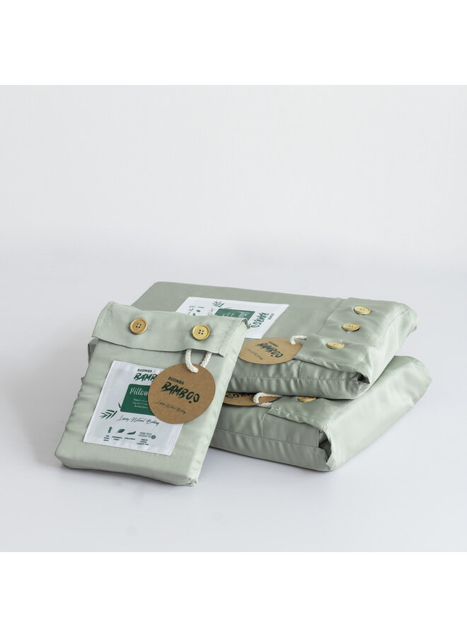 Bedtextiel Sage Green