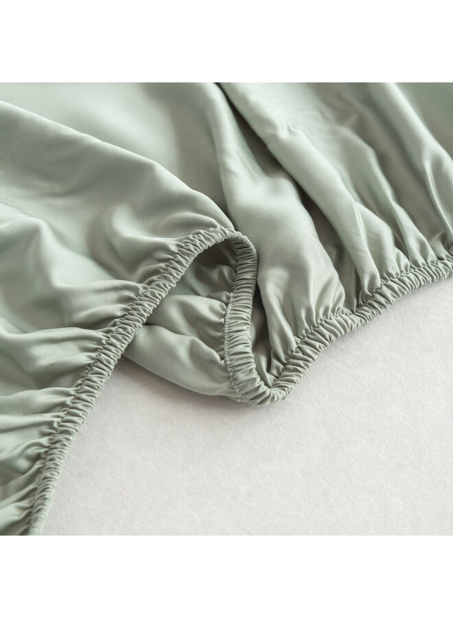 Bedtextiel Sage Green