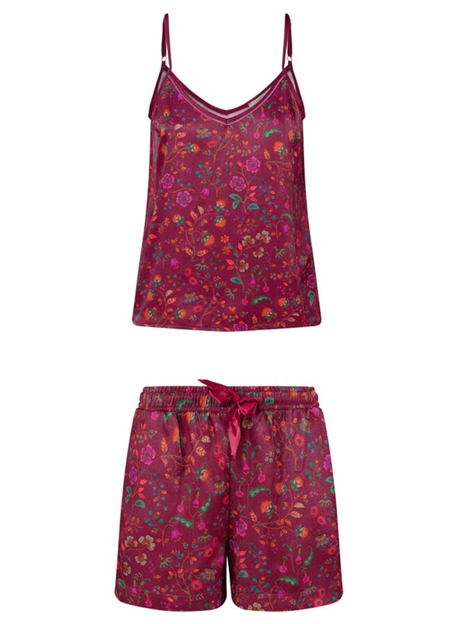 Set/2 Bowie & San Flora Bangalore Dark Pink