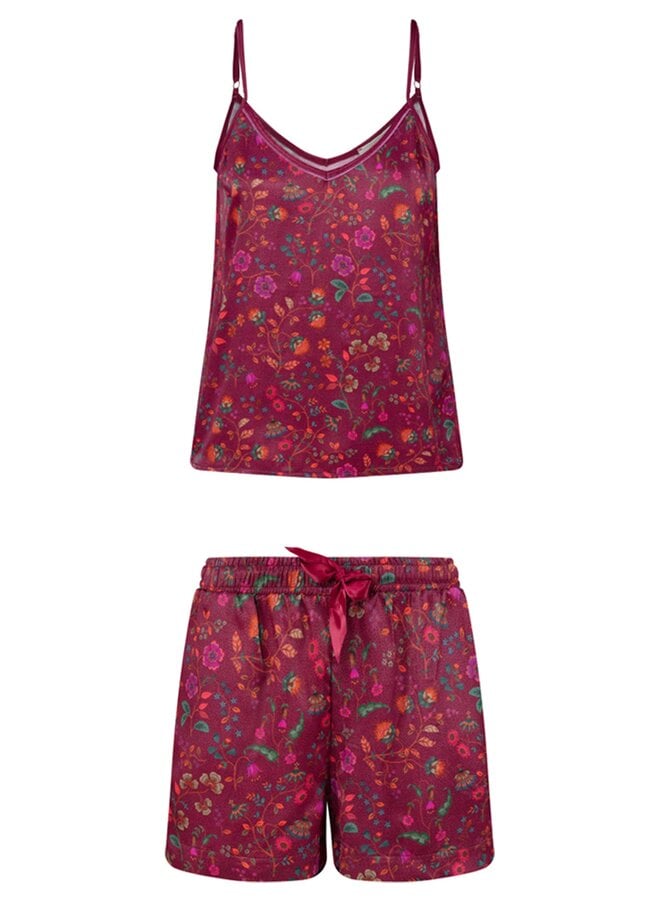 Set/2 Bowie & San Flora Bangalore Dark Pink