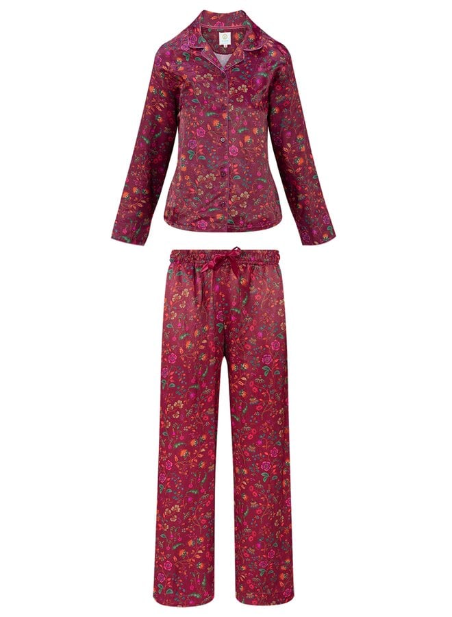 Set/2 Faye & Bente Flora Bangalore Dark Pink