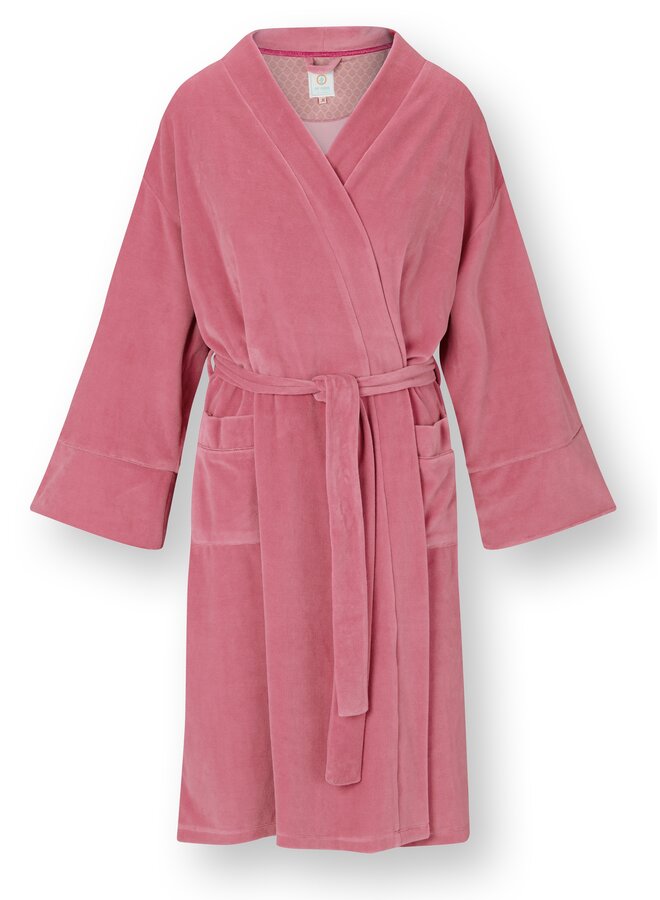 Naomi Kimono Velvet Pink