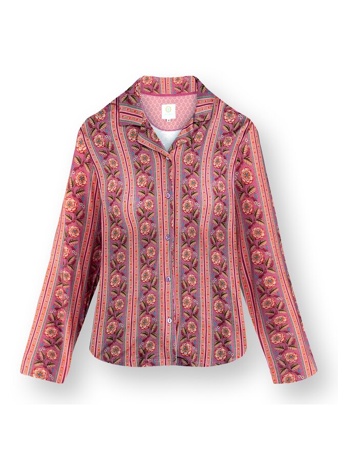 Faye Long Sleeve Top Rosa Rani Pink