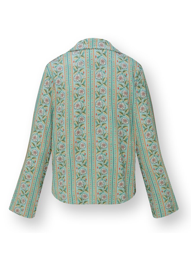 Faye Long Sleeve Top Rosa Rani Blue