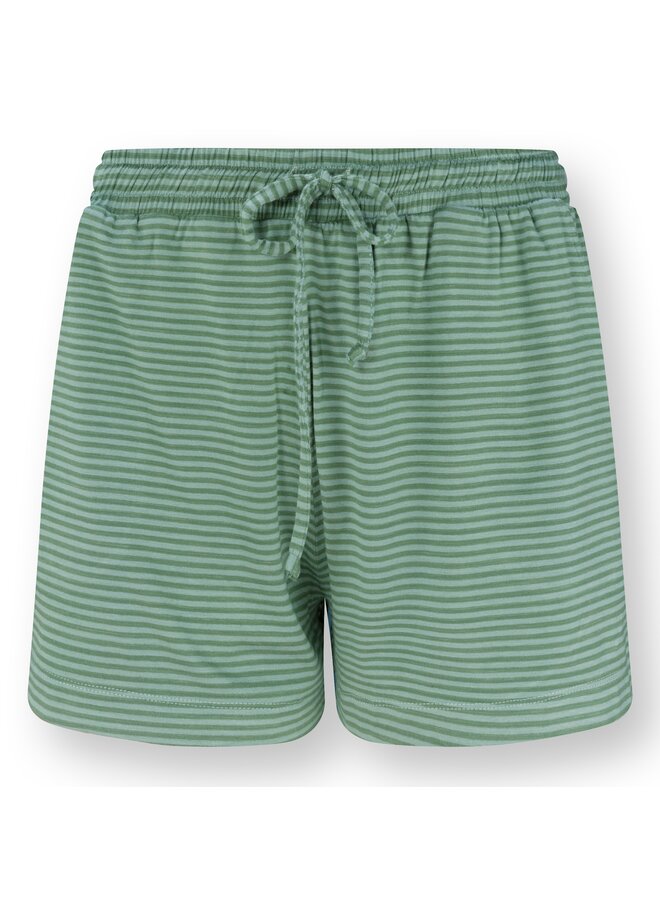 Bob Short Trousers Little Sumo Stripe Green