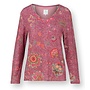 Trice Long Sleeve Top Mumbai Morning Pink