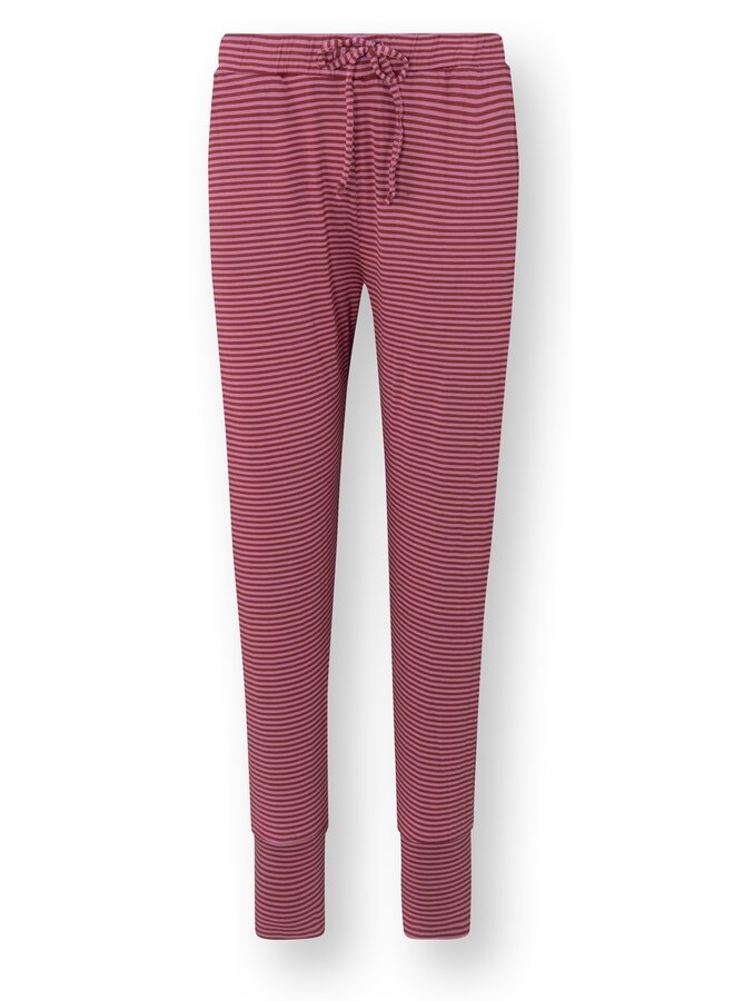 Bobien Long Trousers Little Sumo Stripe Pink
