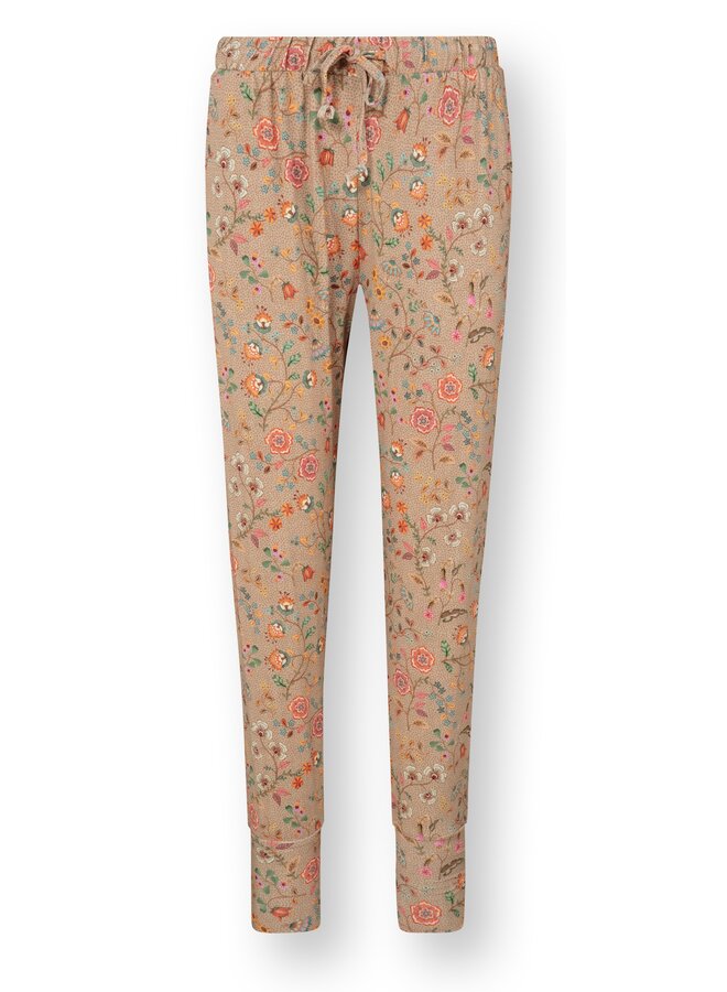 Bobien Long Trousers Flora Bangalore Sand